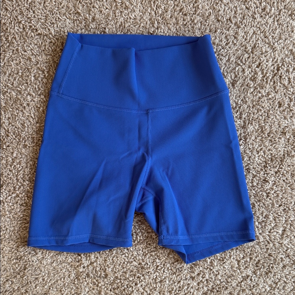 Vibrant Blue Women's Bike Shorts